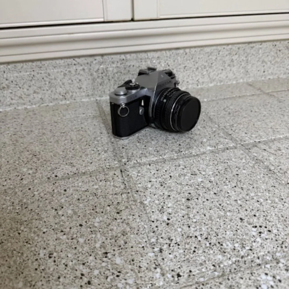 Pentax ME 35mm Camera with SUNPAK 1600A Softlite Auto Flash